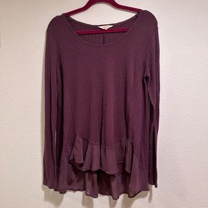 Purple Shirt, stretchy soft fabric